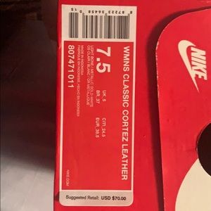 Classic Cortez leather sneakers